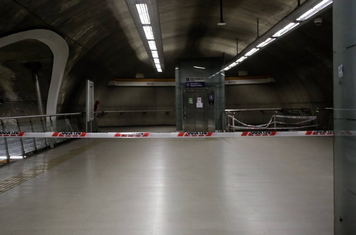 Metro de Santiago informó cierre de cinco estaciones para mañana miércoles 17 en Línea 2