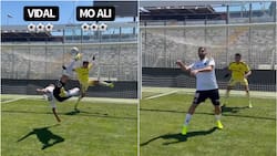 VIDEO | ¿Quién ganó? Ha grabado retos hasta con Neymar y ahora desafió a Arturo Vidal en el Monumental