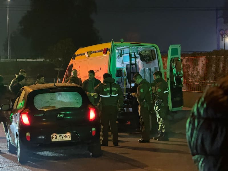 Impacto: Periodista de Canal 13 fue atropellado en punto de prensa