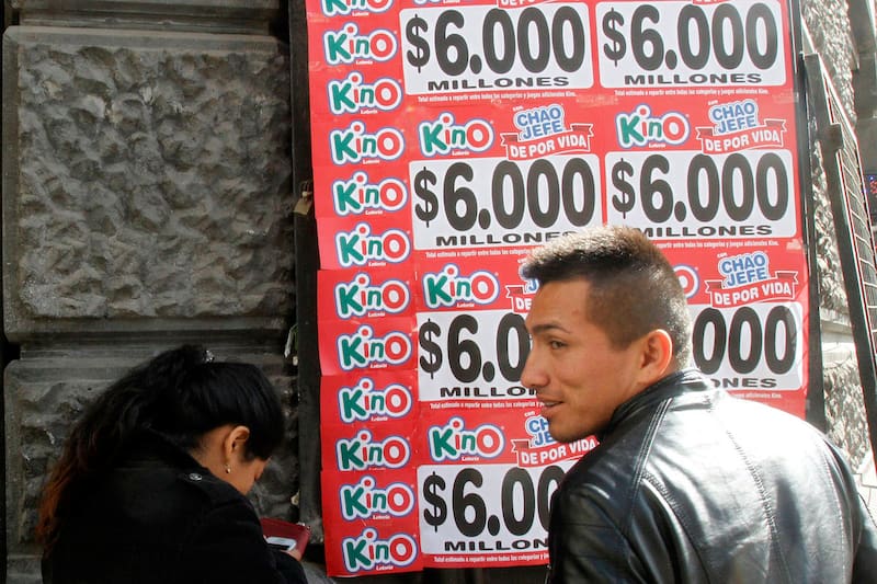 El sorteo 2736 del Kino Chile, no tuvo ganador en los 14 aciertos.