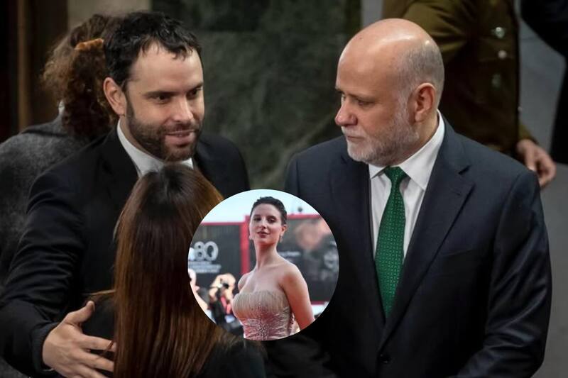 La pareja confirmó su romance en pleno acto público.