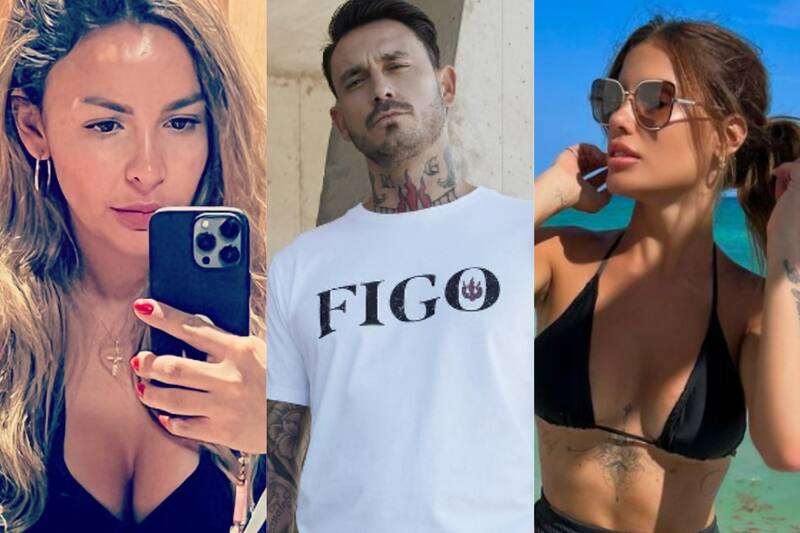 Fotos de redes sociales de Carla Pardo, Mauricio Pinilla y Gala Caldirola/ TVN