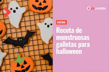 Receta para Halloween: Revisa cómo preparar galletas con monstruosos diseños