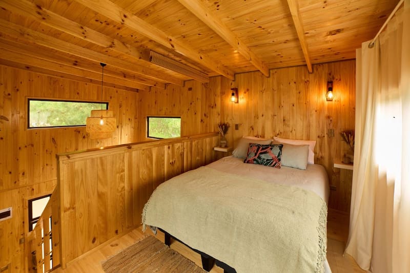 Esta es la segunda opción para alojar.
Créditos: Pachamama Lodge.