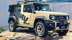 ¿Qué te parece este Suzuki Jimny pensado para una aventura en el desierto?