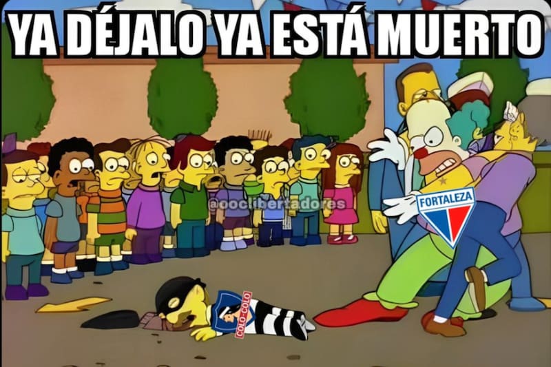 Los memes que dejó la derrota de Colo Colo.