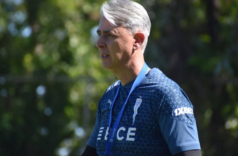 , entrenador de la Universidad Católica. Foto: Comunicaciones Cruzados.