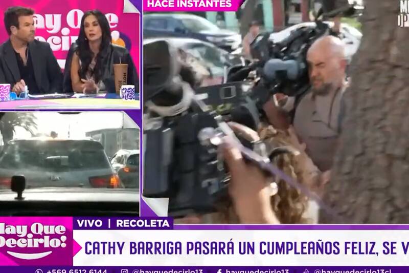 En el programa de Canal 13 comentaron la salida de Cathy Barriga de la cárcel.