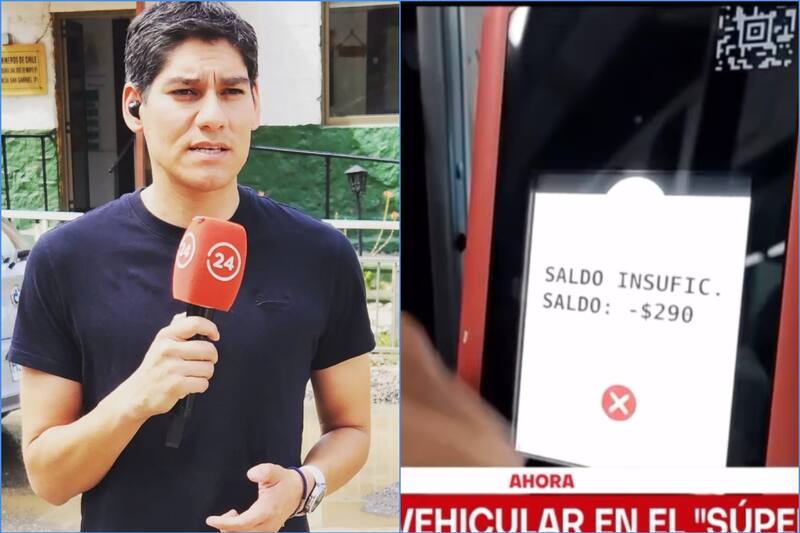 Sufrió insólito chascarro.