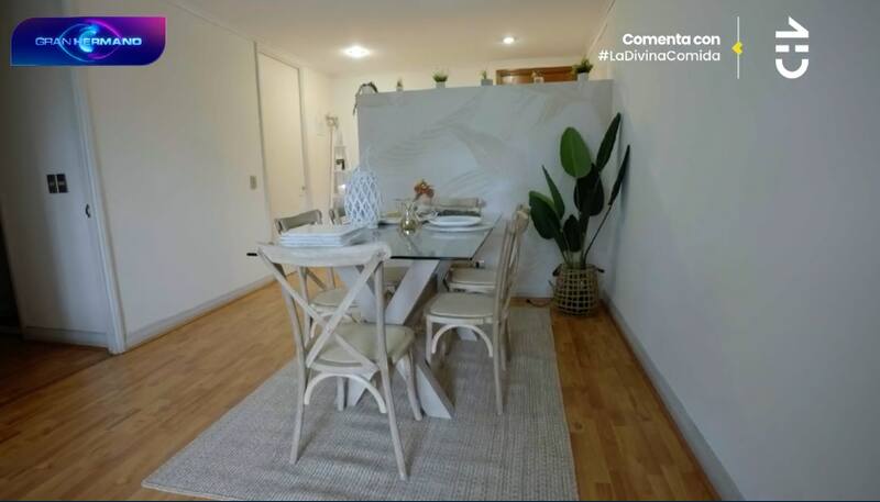 Así es el comedor de Vivi Rodrígues.