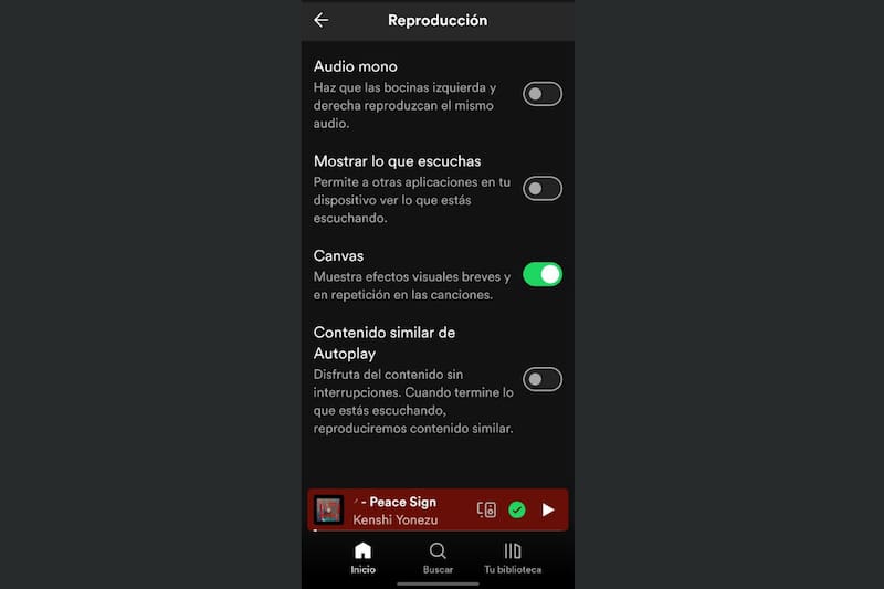 Deberás desactivar dos opciones para conseguir una lista de reproducción realmente aleatoria.