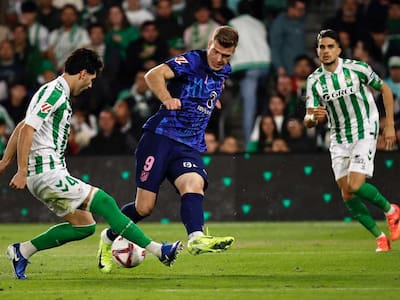 ¿Dónde ver Atlético Madrid vs Real Betis en vivo? Hora y quién transmite a Manuel Pellegrini en La Liga
