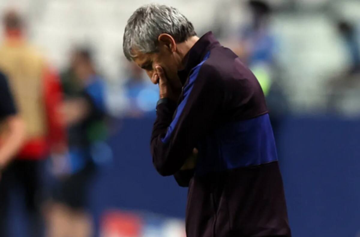 Quique Setién y su continuidad en Barcelona: "No depende de mí"