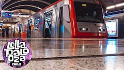 Por Lollapalooza 2026: las estaciones de Metro que tendrán extensión horaria el 13, 14 y 15 de marzo