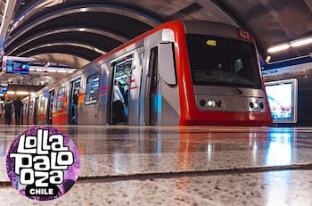 Por Lollapalooza 2026: las estaciones de Metro que tendrán extensión horaria el 13, 14 y 15 de marzo