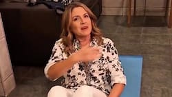 Los tres simples ejercicios que realiza Monserrat Álvarez para evitar el lumbago