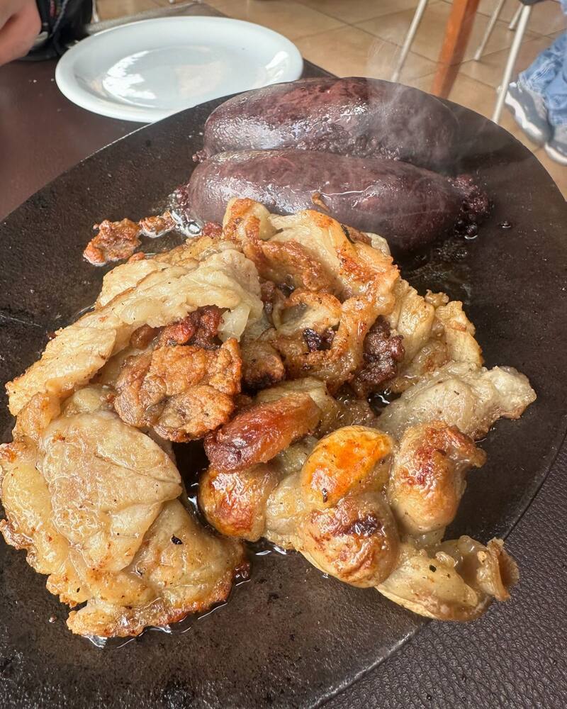 Priscilla Vargas y José Luis Repenning y lo que comieron en su cita