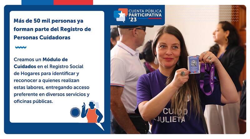Conoce quiénes pueden inscribirse en Registro Nacional de Personas Cuidadoras. Créditos: Gobierno.