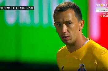 El grosero error de Marchesín que provocó el gol del Famalicão