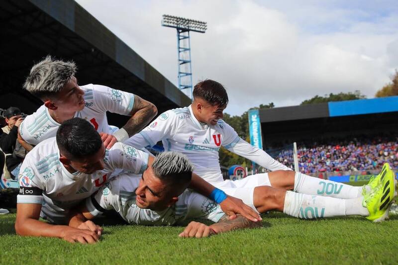 Fabián Hormazábal, lateral de la U. Foto: Agencia Aton.