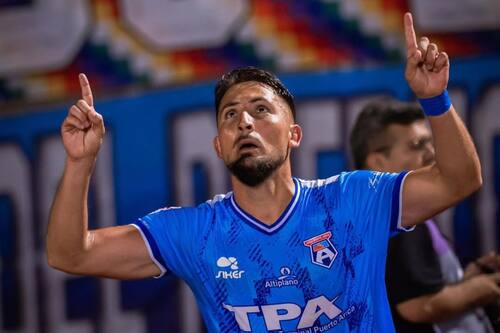 El delantero de San Marcos. Foto: Instagram / camilo_meli07