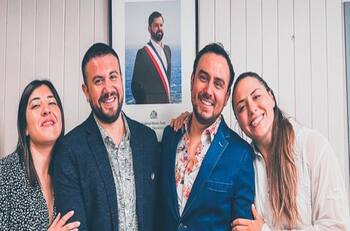 “Gracias por elegirme”: La emoción de Natalia Duco al ser testigo del matrimonio de César Campos y su esposo, Diego Barrios