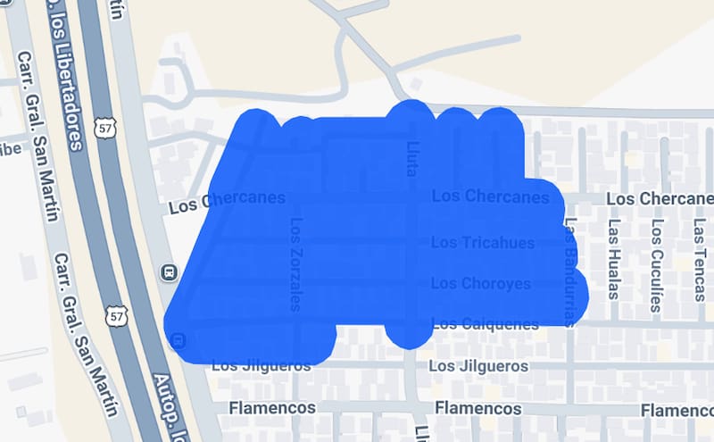 La interrupción afectará cerca de la Autopista Los Libertadores. Foto: Enel.