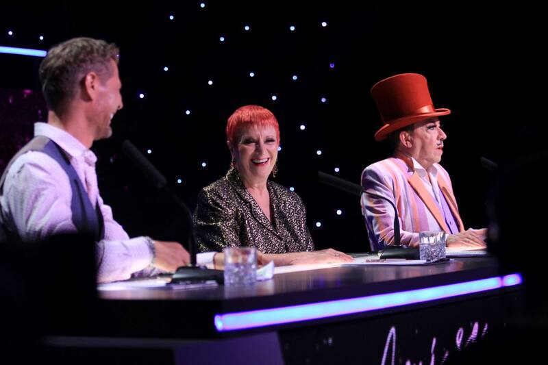 Karen Connolly fue jurado de "Aquí se baila", de Canal 13.