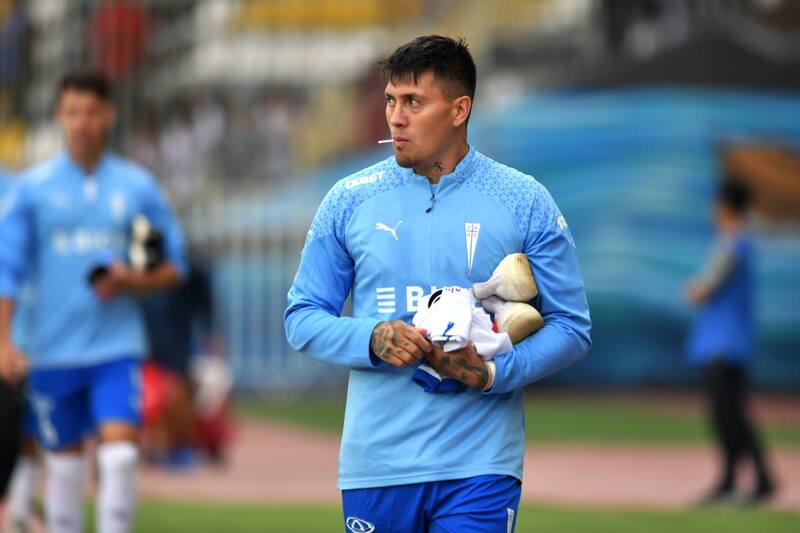 , delantero de la Universidad Católica. Foto: Agencia Aton.