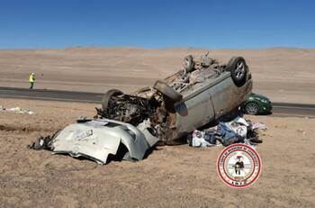 Accidente en Antofagasta: Bebé de 7 meses murió tras violento volcamiento en Tal Tal