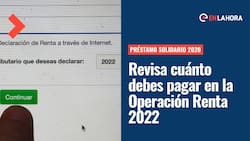 Devolución Préstamo Solidario: ¿Cuánto dinero debes pagar por la primera cuota en la Operación Renta 2022?