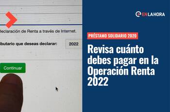 Devolución Préstamo Solidario: ¿Cuánto dinero debes pagar por la primera cuota en la Operación Renta 2022?