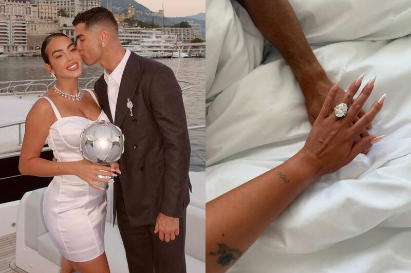 La pareja dio a conocer la noticia de su compromiso este lunes a través de redes sociales.