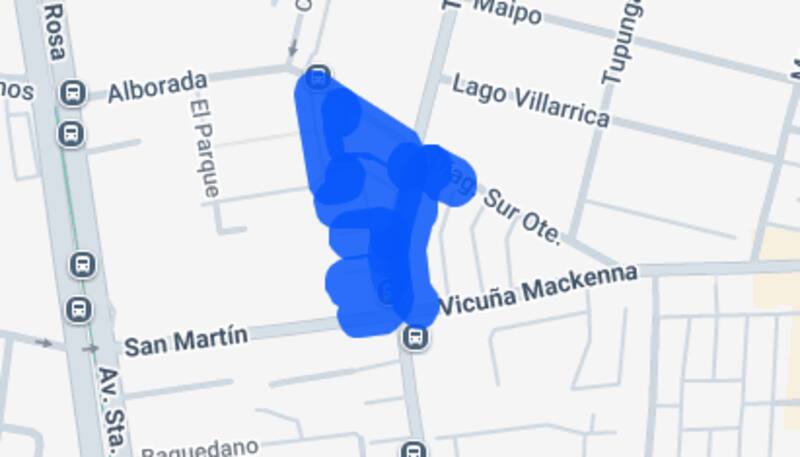Estas calles se verán afectadas por el corte de luz programado por Enel. Foto: Enel.