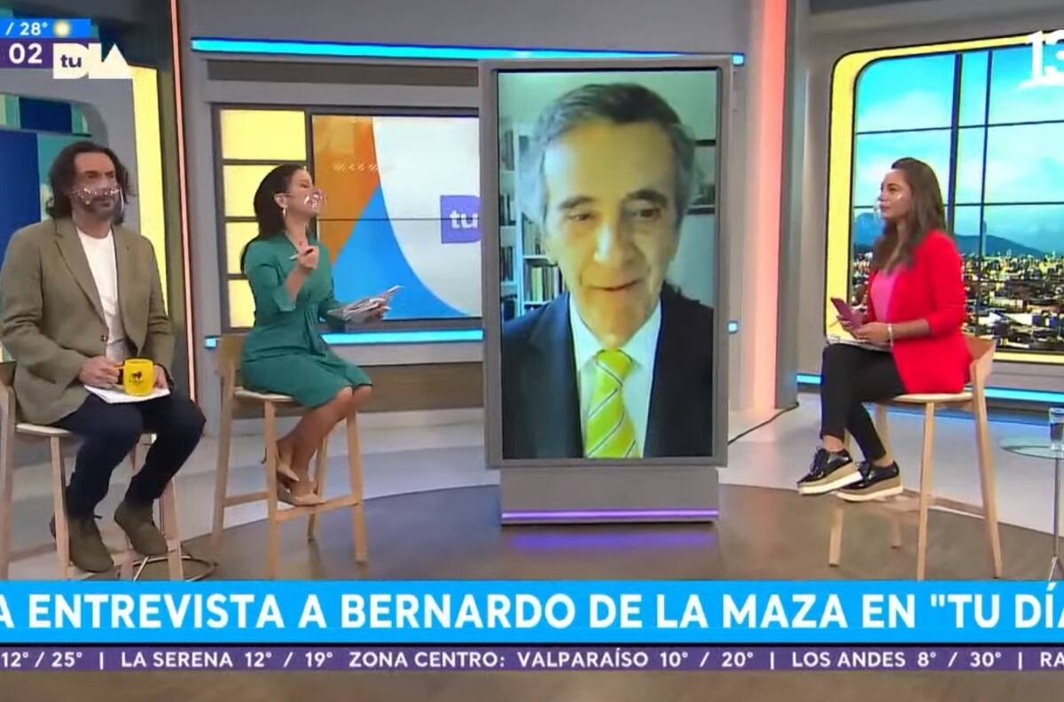 "Me echaron del canal al otro día": Bernardo de la Maza reapareció en la televisión y recordó sus variadas anécdotas de su trayectoria