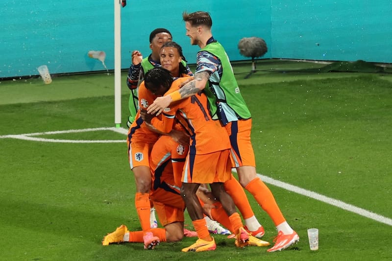 Países Bajos intentará avanzar a los cuartos de final de la Euro 2024. Foto: EFE