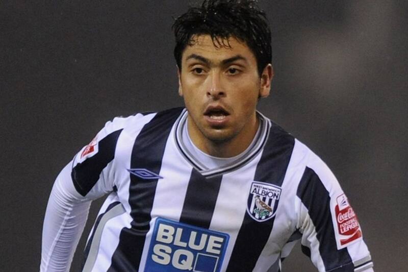 cuando jugaba por el West Bromwich Albion. Foto: Sky Sports.