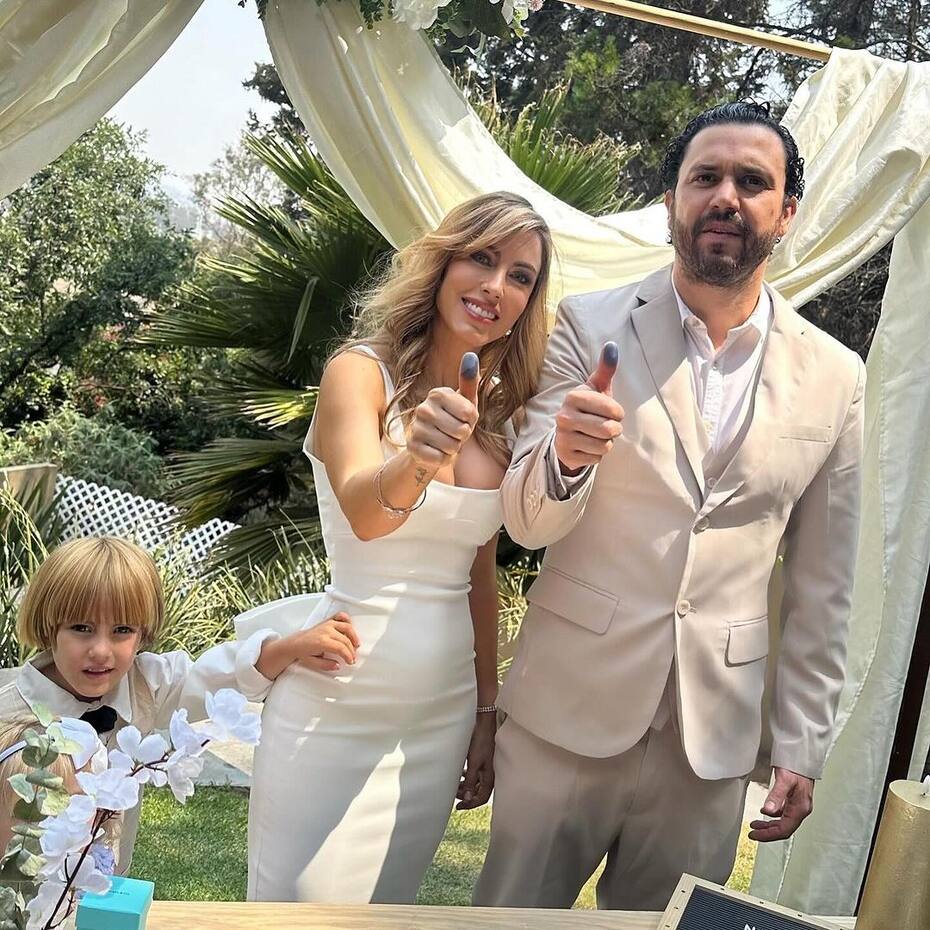 Melina Figueroa se casó con su novio mexicano.
