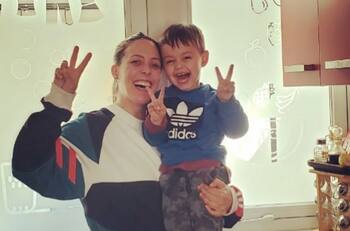 “¡Voy con fe! No queda otra”: Maly Jorquiera compartió graciosa reflexión intentando que su hijo Lucas se adapte al jardín