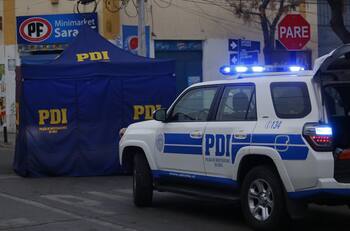 En plena vía pública: Dos hombres mueren tras recibir impactos de bala en Rancagua