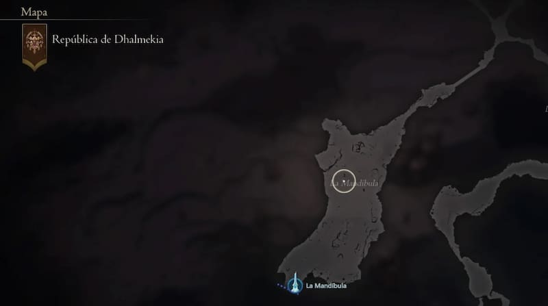 Ubicación Nueve de Espadas. Créditos: Square Enix.