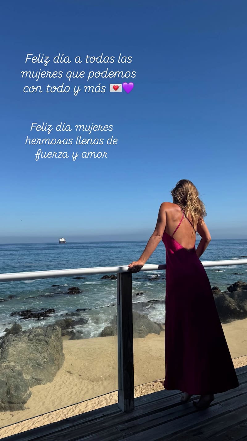 La actriz compartió un lindo mensaje en una gran locación. Créditos: @mmayte_rodríguez.