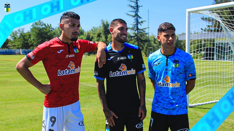 presentó sus nuevas camisetas para la temporada 2024. Foto: O'Higgins en X
