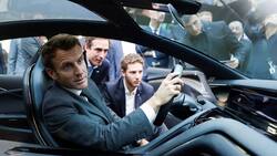 Macron defiende los impuestos de Europa contra los autos eléctricos chinos