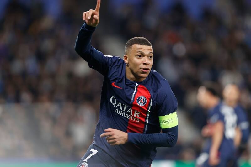 Kylian Mbappé, PSG. EFE