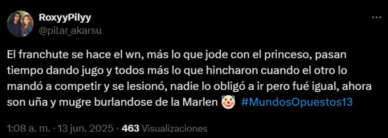 Algunas de las furiosas reacciones en contra de Princeso y Yoan por sus burlas hacia Marlen Olivari.