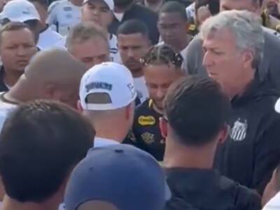 VIDEO | Con un Neymar cabizbajo: la feroz apretada que sufrió el Santos en Brasil