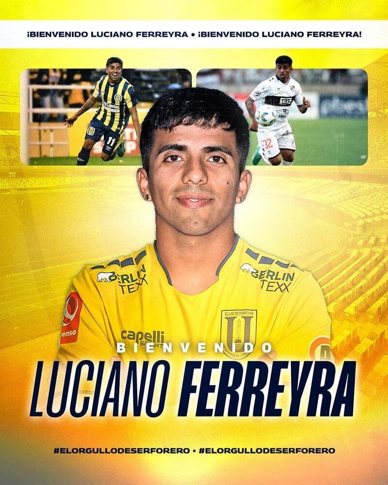 Luciano Ferreyra fue oficializado como refuerzo de Universidad de Concepción.