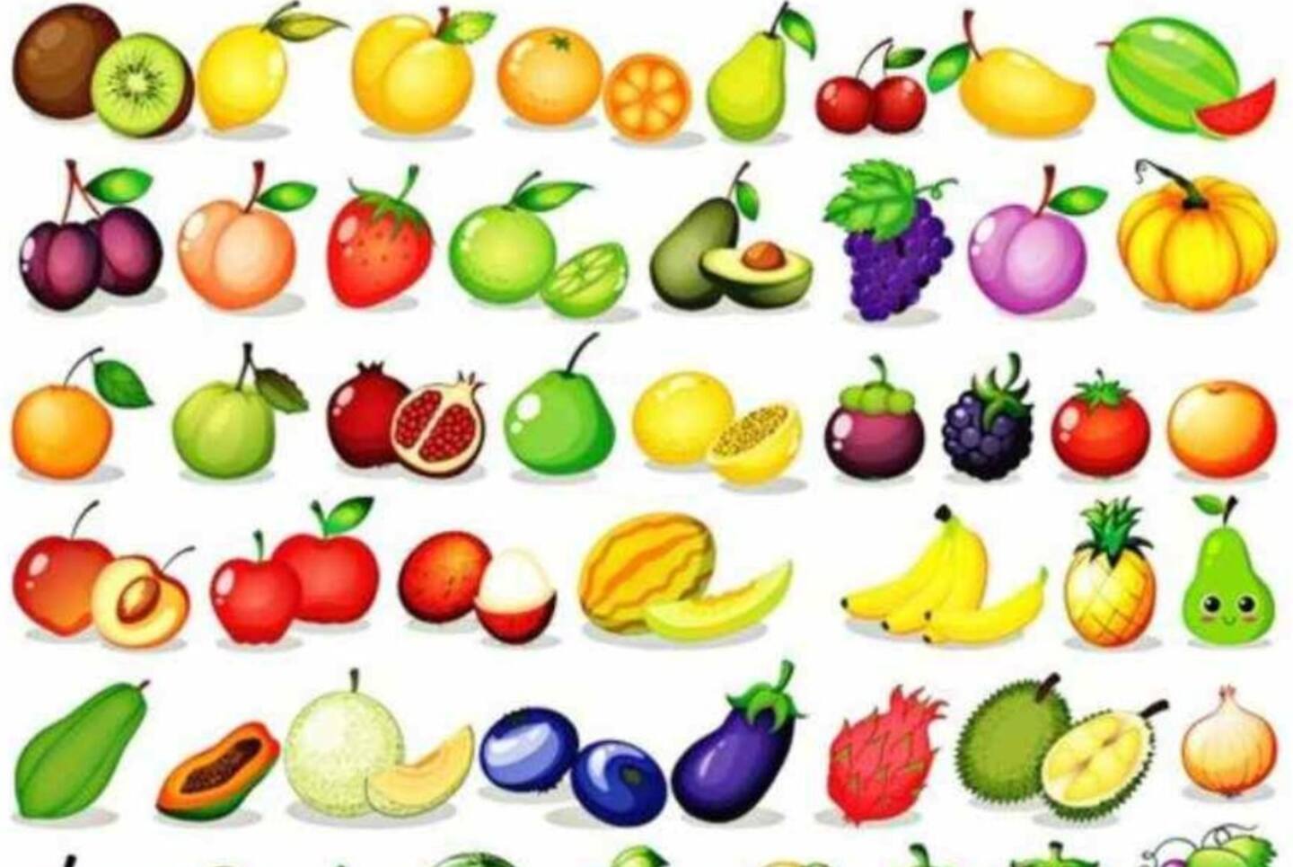 Test visual de la fruta