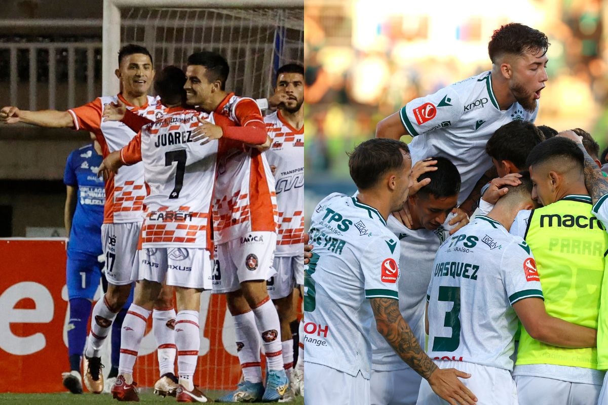 Deportes Limache vs Santiago Wanderers se enfrentan por primera vez en un torneo profesional.